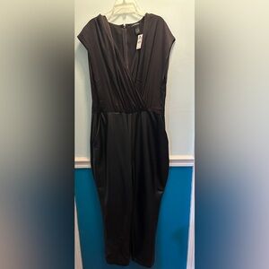 Express Leather Jumpsuit